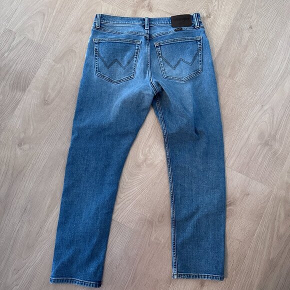 Men's Unisex Wrangler Straight Jeans sz 32x30 - Picture 4 of 12